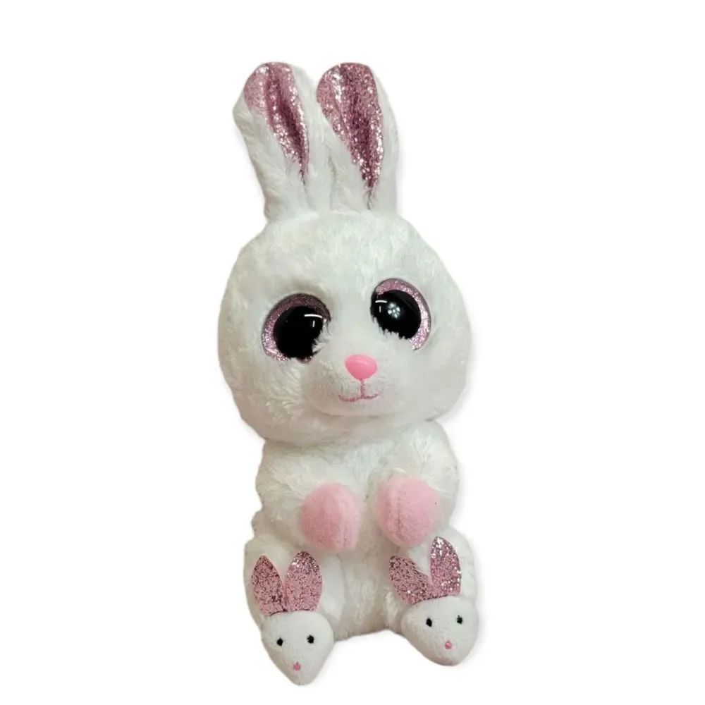 Ty Silk Slippers the bunny 8"